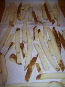 Crispy Oven Baked Russet Fries 