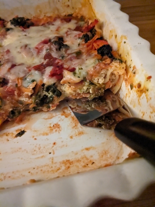 Pepper and Cheese Lasagna